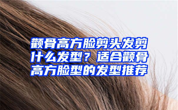 颧骨高方脸剪头发剪什么发型？适合颧骨高方脸型的发型推荐