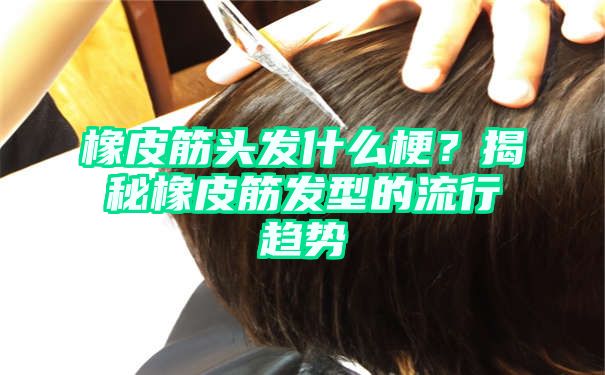 橡皮筋头发什么梗？揭秘橡皮筋发型的流行趋势