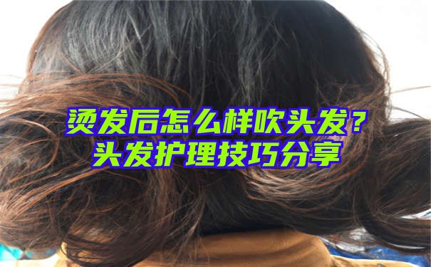 烫发后怎么样吹头发？头发护理技巧分享