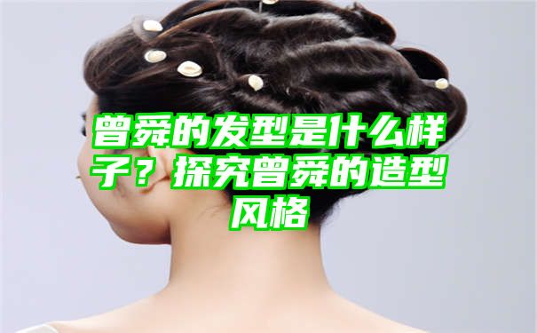 曾舜的发型是什么样子？探究曾舜的造型风格