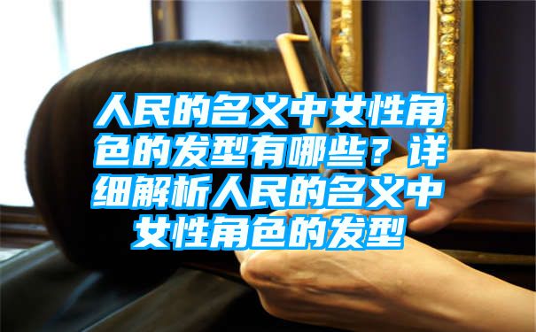 人民的名义中女性角色的发型有哪些？详细解析人民的名义中女性角色的发型