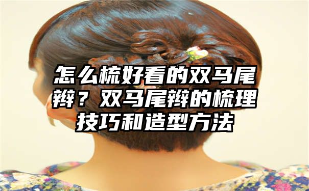 怎么梳好看的双马尾辫？双马尾辫的梳理技巧和造型方法