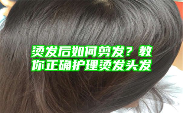 烫发后如何剪发？教你正确护理烫发头发