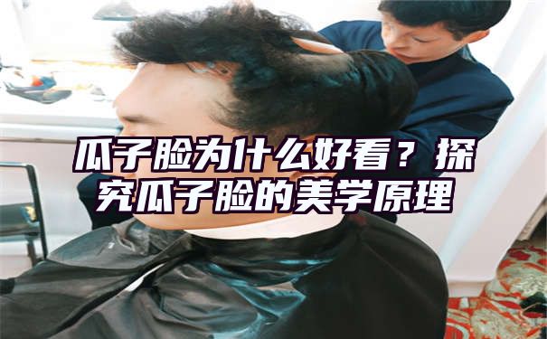 瓜子脸为什么好看？探究瓜子脸的美学原理