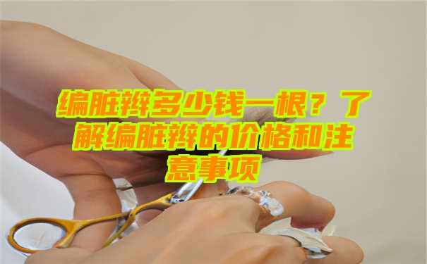 编脏辫多少钱一根？了解编脏辫的价格和注意事项