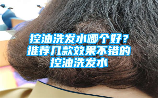 控油洗发水哪个好？推荐几款效果不错的控油洗发水