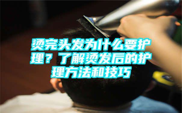 烫完头发为什么要护理？了解烫发后的护理方法和技巧