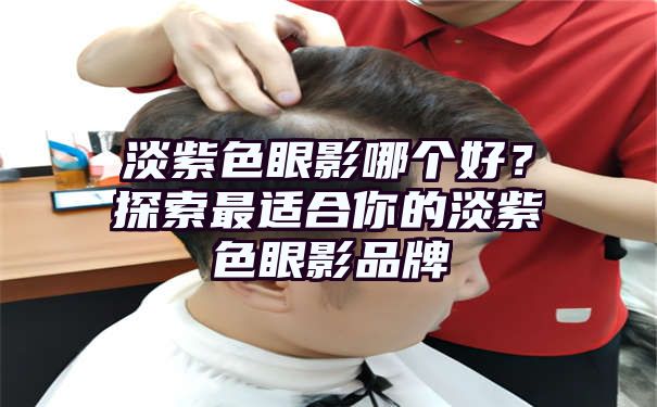 淡紫色眼影哪个好？探索最适合你的淡紫色眼影品牌