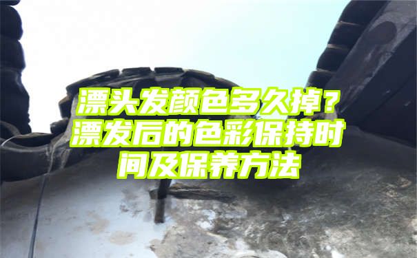 漂头发颜色多久掉？漂发后的色彩保持时间及保养方法