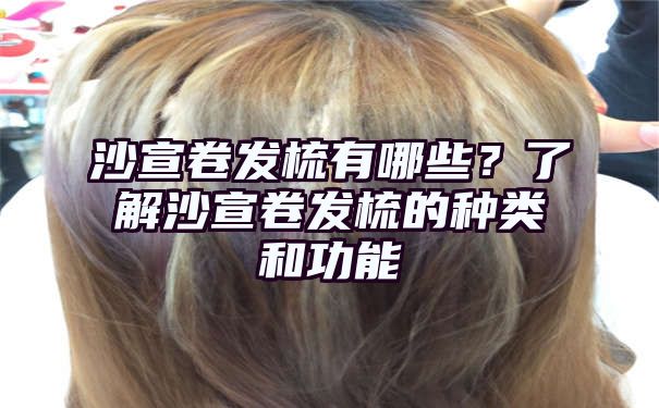 沙宣卷发梳有哪些？了解沙宣卷发梳的种类和功能